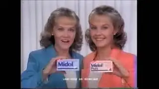 Midol and Midol PMS Commercial (1984)