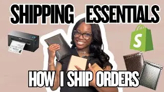 Small Business Shipping Essentials | What I Use to Pack Every Order Fast & Smooth