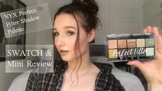 NYX - Perfect Filter Palette SWATCH / Review KRISTINA SKIES