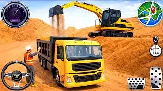 New Mega City Road Construction - Heavy Excavator Truck Simulator 3D 🚧🔥 (Android Gameplay)