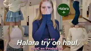 Halara try on Haul ✨🎀 | Ich probiere mit euch 500&euro; wert an Halara Produkten an 💕
