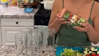 24 Oz Wide Mouth Mason Jars with Lids ,Set of 6 , Large Tall Clear Glass Canning Jars Kit Review