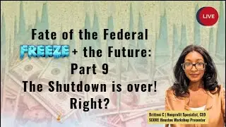 🔴 Writing Vision is LIVE! Part 9: The Shutdown is over! Right?
