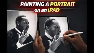 Painting on an iPad | Procreate Portrait Tutorial