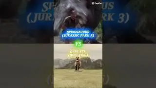 One Eye vs Spinosaurus #shorts#dinoking#jurassicpark3#spinosaurus#oneeye