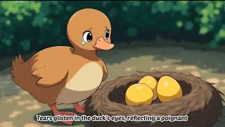 Mama Hen and the Duckling /माँ मुर्गी और नन्हा बत्तख का बच्चा
