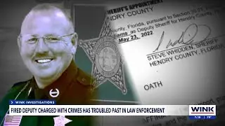 Part 2: Fired deputy charged with crimes had troubled past in law enforcement