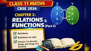 CBSE class 11 Maths NCERT chapter 2 relations and functions domain codomain image on a set