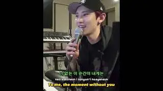 EXOMENTARY Live - CHANYEOL's Private Studio. Chanyeol- Free Style - Y (Please Tell Me Why) 160606