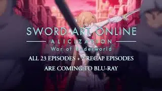 Sword Art Online Alicization War of Underworld Complete Blu-ray Set