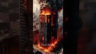 Los Angeles wildfire Massive Fire Engulfs High-Rise Building#shortsvideo #shorts#californiawildfires