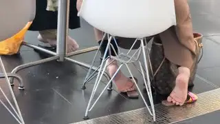 Double Hijab feet and soles, like mother like daughter