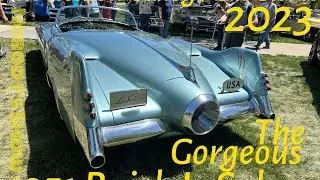 McPherson College Car Show 2023 - The amazing 1951 Buick LeSabre Show Car! & many more amazing cars!