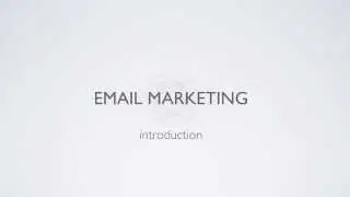 Email Marketing 101