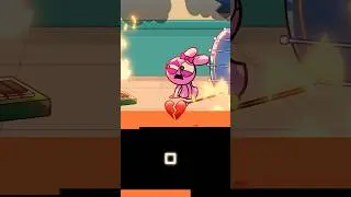 Poor Oren and Pinki... 😯😥😭💔💔 | @HornstrompGames | Bouncing Square #sprunki