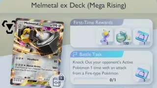 Pokemon TCG Battle - Melmetal ex Deck(Mega Rising)