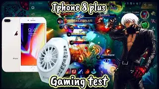 Iphone 8 plus + gaming test mobile legends bang-bang using Gusion gameplay's 2022