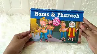 3D Bible Pop Up - Moses and Pharaoh