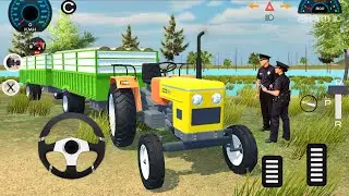 Real Tractor Driving Simulator Games | Modern Farming Tractor Offroad Driving | Android GamePlay