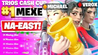 1ST PLACE in NAE TRIO CASH CUP 🏆 (70+ Ping) | Mexe