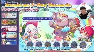 Ragnarok Origin Global Songkran Festival 2023 Celebration Event has started!! 🎉🎉 🎉