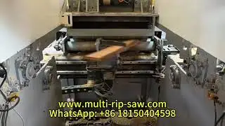 Intelligent Edge Trimmer AI Intelligent Board Edger Multi Rip Saw for Sawmill Making Blockboard