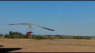 Despegue trike delta.Delta. trike take off.