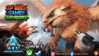 🦖 BATALHA &Eacute;PICA CONTRA O KING TITAN GAMMA | Live ARK: Survival Ascended
