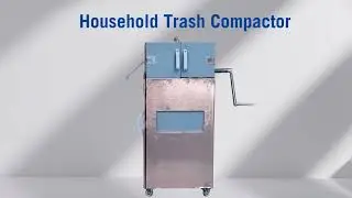 Invention Factory 2024 | IIT Gandhinagar | Household Trash Compactor | Invention 8