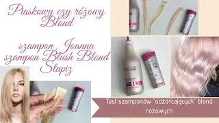 Jak ”odżółcić ” stonować równomiernie włosy z użyciem różowego szamponu Stapiz Blus Blod lub Joanna💜