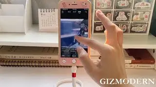 2-in-1 Phone Charging Cable & Phone Holder, Support Data Transfer, for iPhone, Android (2-Pack)