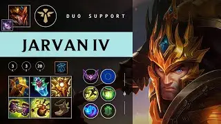 Jarvan IV Support vs Nidalee - EUW Master Patch 26.02