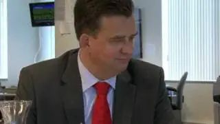 Emile Roemer op de redactie van de PZC