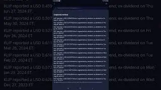 KLIP DIVIDEND DISTRIBUTION FOR SEPTEMBER 2024!