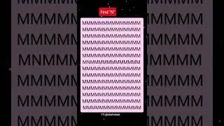 Find the odd alphabet challenge