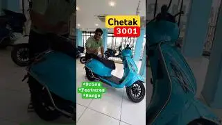 Bajaj Chetak 3001 Price Range Subsidy & Features #shorts #bajajchetak #electricscooter