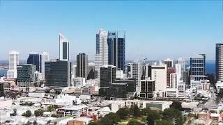 Perth City Skyline 2019