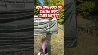 Навес для автомобиля Shelter Logic 12x20, как он выдержал испытание временем? #хранение #сделайса...
