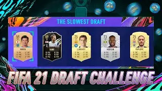 MAKING THE SLOWEST DRAFT IN FIFA HISTORY!
