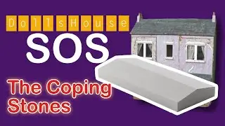 Dolls House SOS How to make Coping Stones for the walls