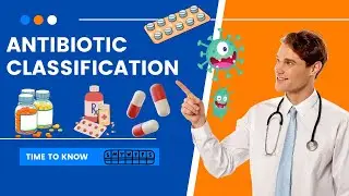 ANTIBIOTIC CLASSIFICATION - A nutshell #medico #nurses #nhs