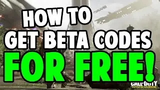 COD IW - HOW TO GET  FREE  BETA CODES FOR INFINITE WARFARE *EASY GUIDE!*