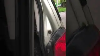 Nissan Pathfinder R51 устраняем дребезжание задней двери