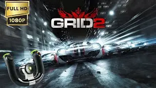 GRID 2 - Volante Wireless Speed Whell - Gameplay - PC - 1080p