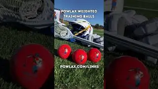 Get Faster Shots and Crisper Passes| POWLAX Weighted Training Lacrosse Ball! #Lacrosse