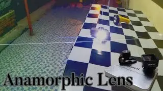 Anamorphic Lens | Flare Test | Ulanzi | Flashlight | Hohem iSteady X