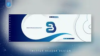 Design Amazing Twitter Header on Mobile using PixelLab || Tutorial
