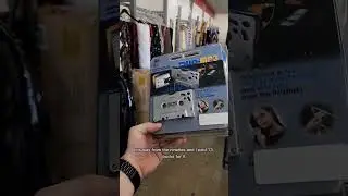 Factory sealed vintage tech at the thrift store