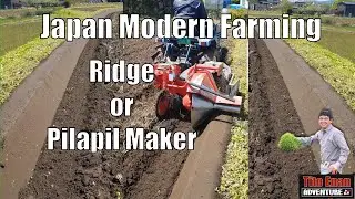 JAPAN MODERN FARMING RIDGE MAKER  BOUND MAKER MACHINE OR PILAPIL MAKER