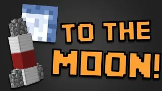 Fly to the MOON ON A SPACESHIP in Minecraft [1 Command]